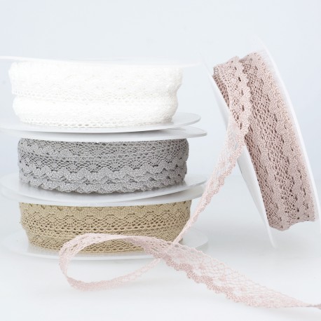 stephanoise S3394 - DENTELLE COTON 13MM 100% COTON