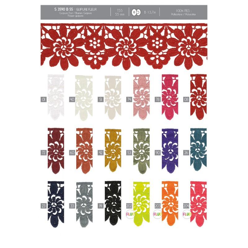 Stephanoise S3590 - GUIPURE FLEUR