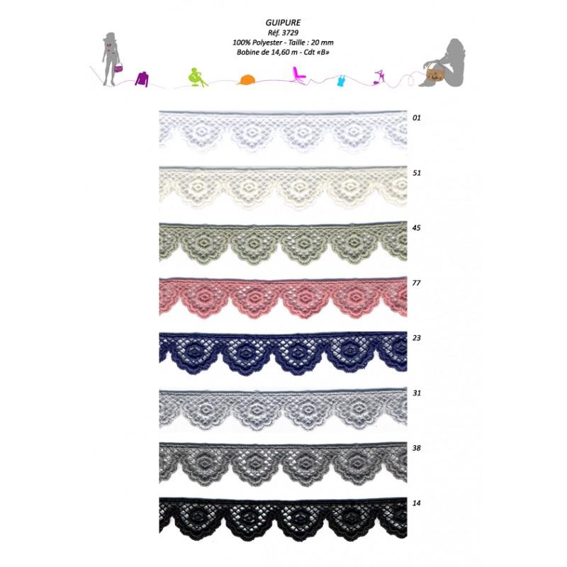 Stephanoise S3729 - GUIPURE 20 MM