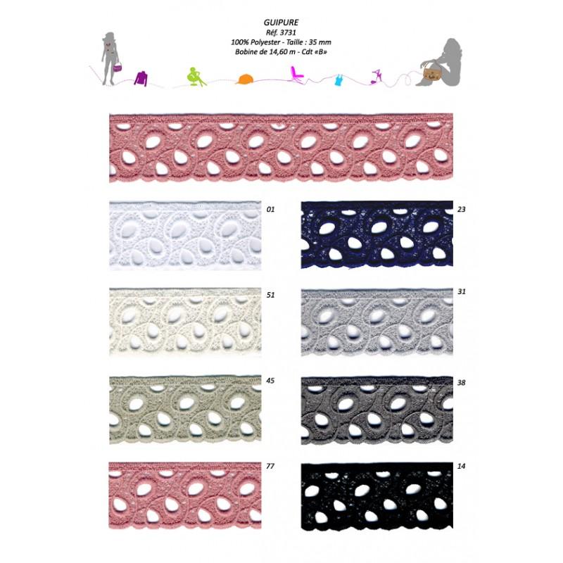 Stephanoise S3731 - GUIPURE 35 MM