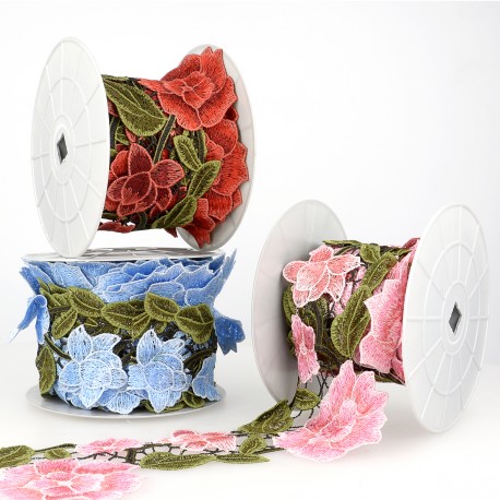 stephanoise S3761 - GUIPURE"ROSES"