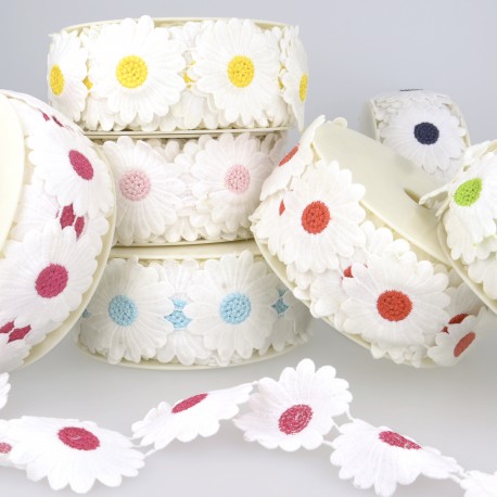 stephanoise S3766 - GUIPURE"FLEURS" 65MM