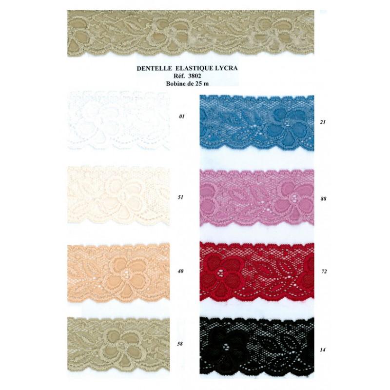 Stephanoise S3802 - DENTELLE ELASTIQUE