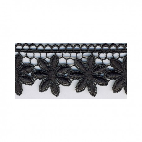 stephanoise S3888 - GUIPURE FLEURS 32MM