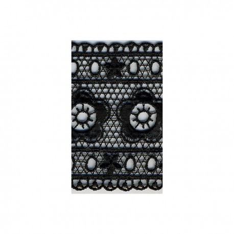 stephanoise S3894 - GUIPURE FLEURS 63MM