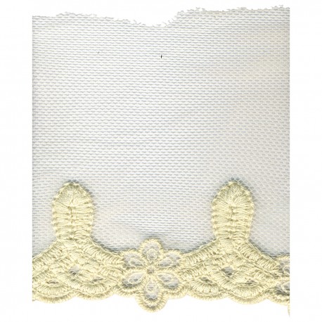 stephanoise S3901 - DENTELLE BRODEE/TULLE 90MM