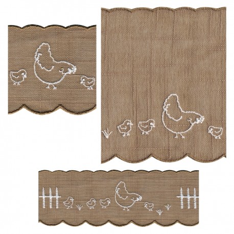 stephanoise S3939 - BRODERIE POULE & POUSSINS