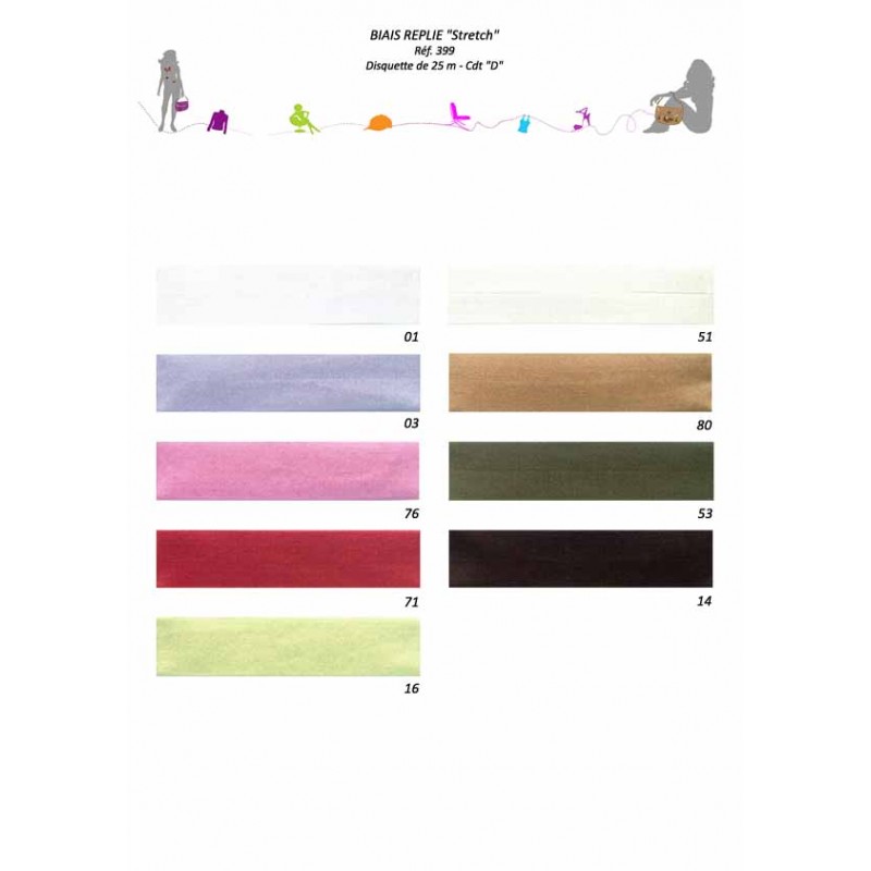 Stephanoise S399 - BIAIS REPLIE "STRETCH"