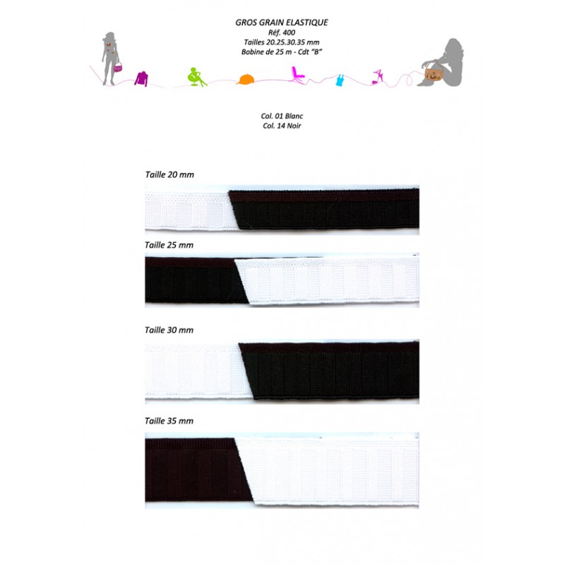 Stephanoise S400 - M.J. ELASTIQUE POLYESTER