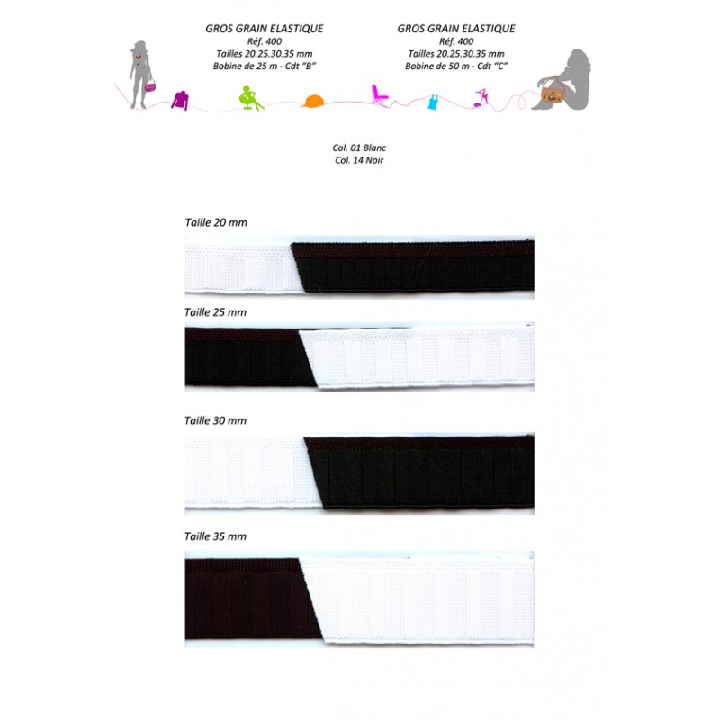 Stephanoise S400 - M.J. ELASTIQUE POLYESTER