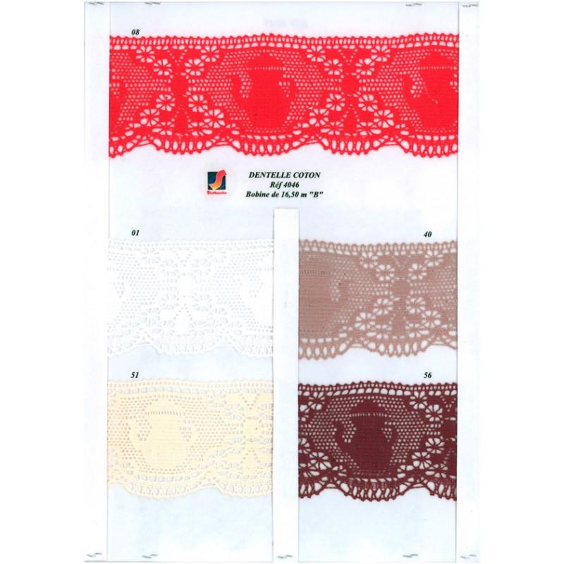 Stephanoise S4046 - DENTELLE 100 % COTON