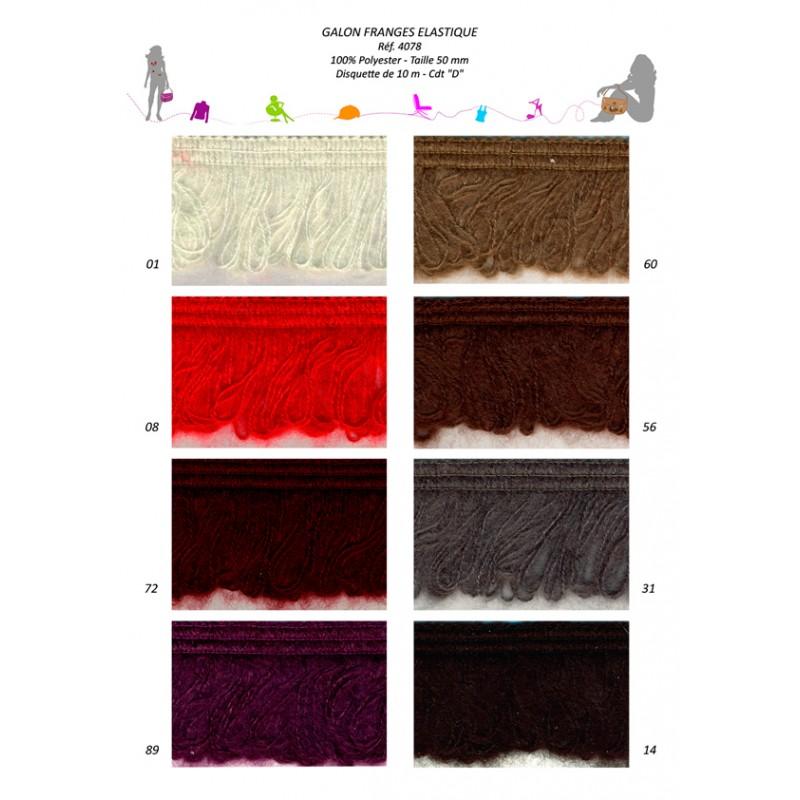 Stephanoise S4078 - GALON FRANGES