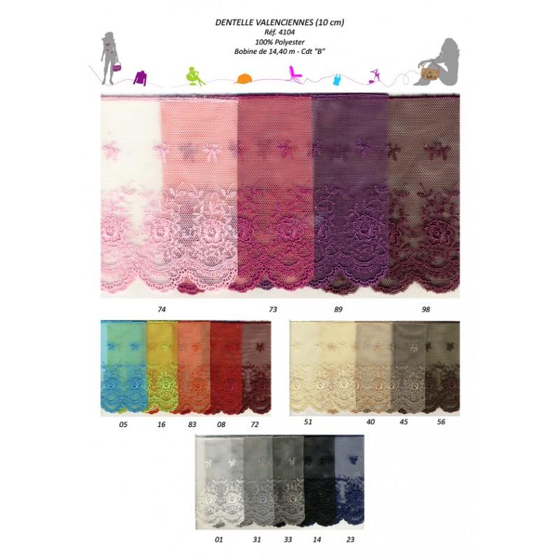 Stephanoise S4104 - DENTELLE "VALENCIENNES"