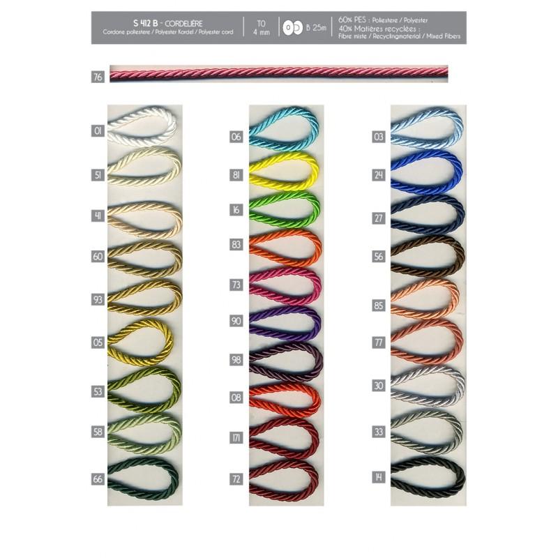 Stephanoise S412 - CORDELIERE 4 MM