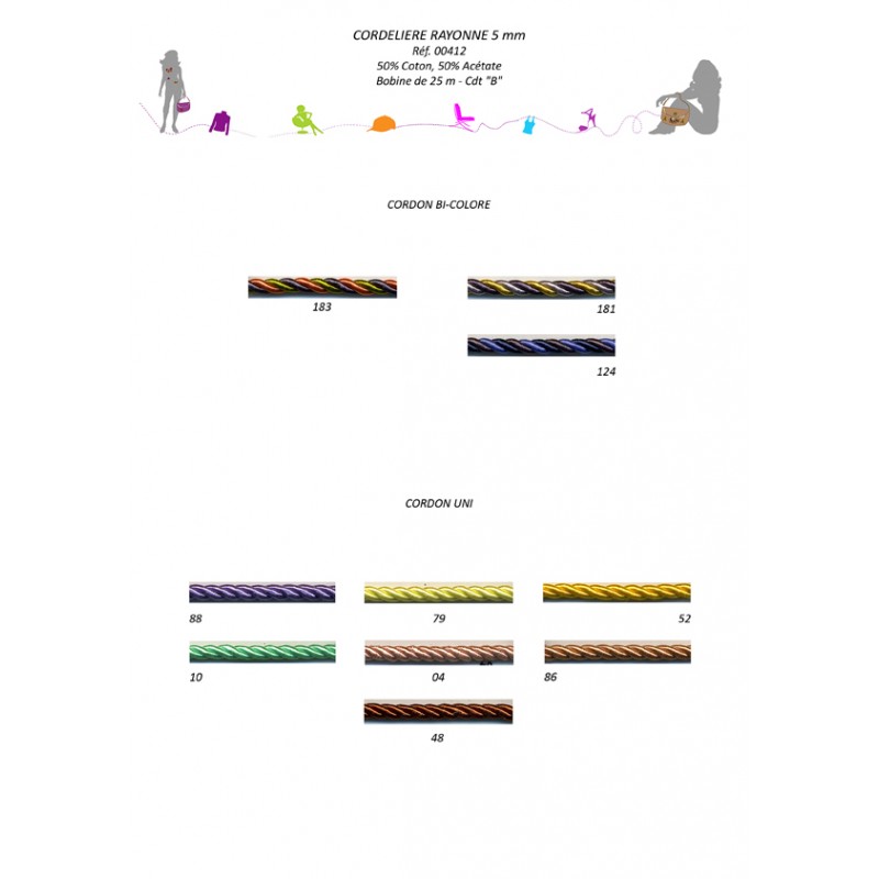 Stephanoise S412 - CORDELIERE 4 MM