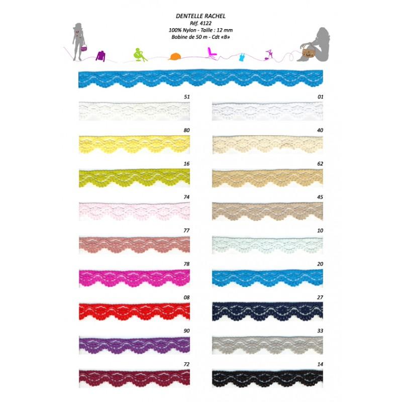 Stephanoise S4122 - DENTELLE RACHEL 12 MM