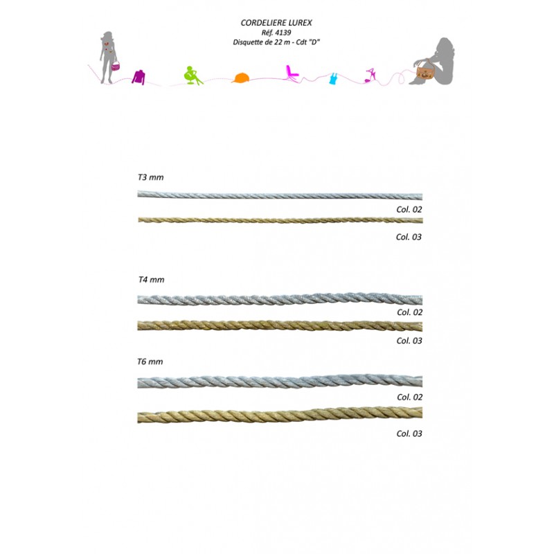 Stephanoise S4139 - CORDELIERE METAL
