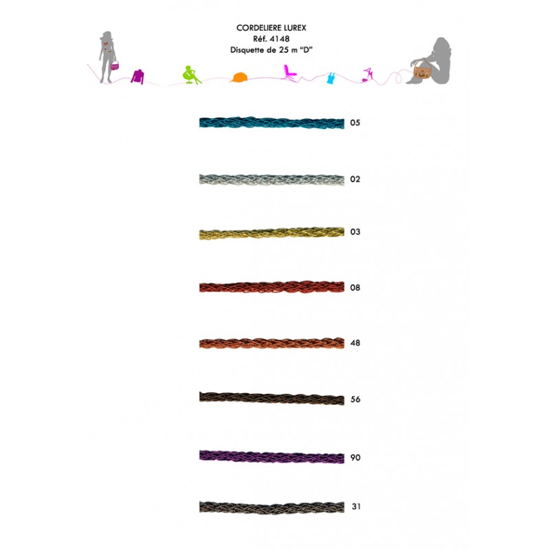 Stephanoise S4148 - CORDELIERE METAL 5MM