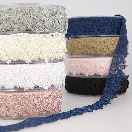 stephanoise S4205 - TULLE BRODÉ PAPILLONS