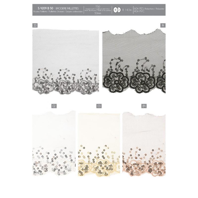 Stephanoise S4209 - BRODERIE PAILLETTES