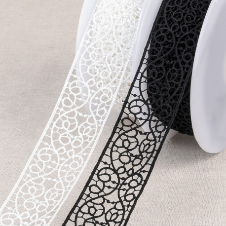 stephanoise S4250 - GUIPURE ENTRE DEUX ARABESQUES