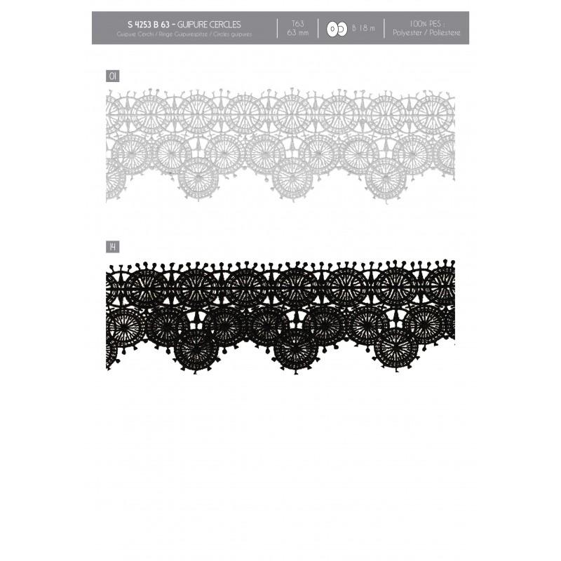 Stephanoise S4253 - GUIPURE CERCLES