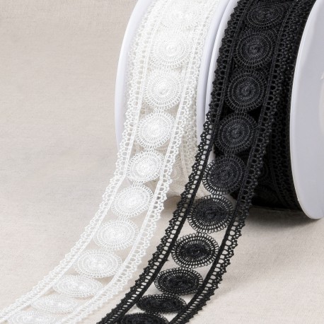 stephanoise S4254 - GUIPURE ENTRE DEUX CERCLES