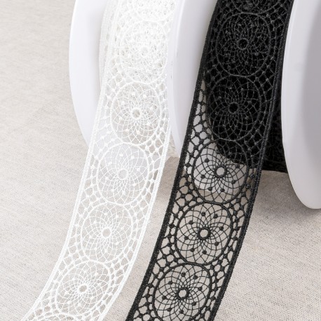 stephanoise S4255 - GUIPURE ENTRE DEUX CERCLES