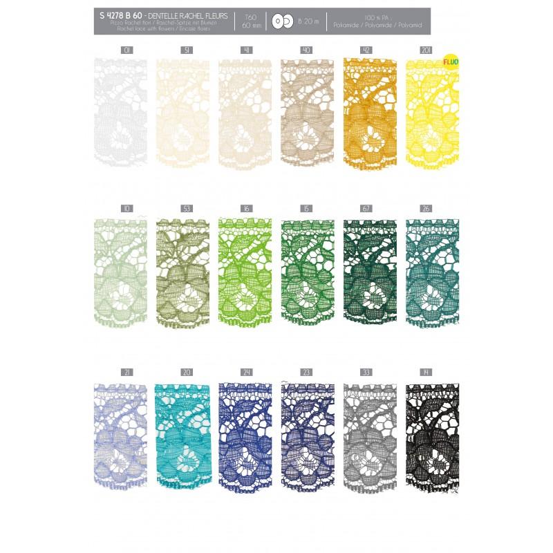 Stephanoise S4278 - DENTELLE RACHEL FLEURS