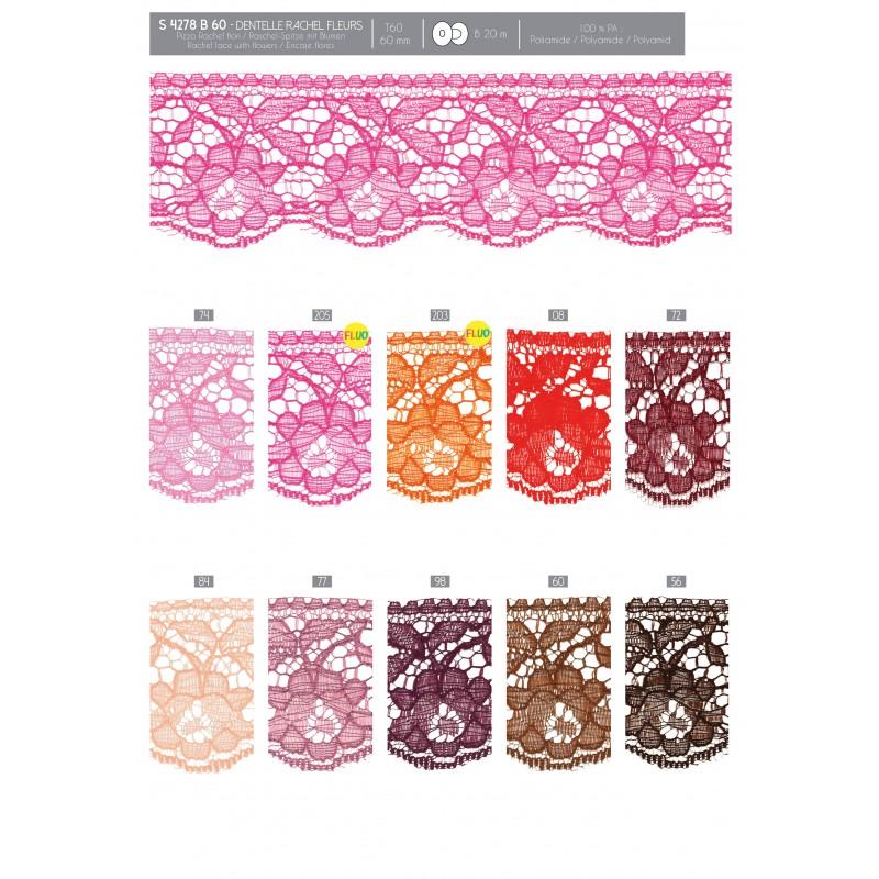 Stephanoise S4278 - DENTELLE RACHEL FLEURS