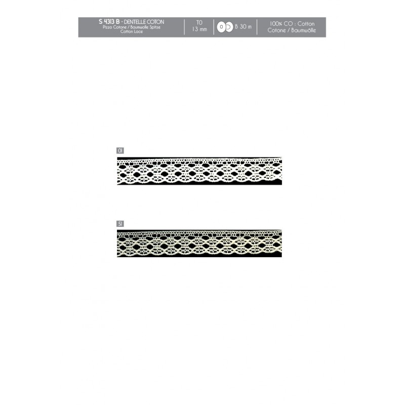 Stephanoise S4313 - DENTELLE COTON