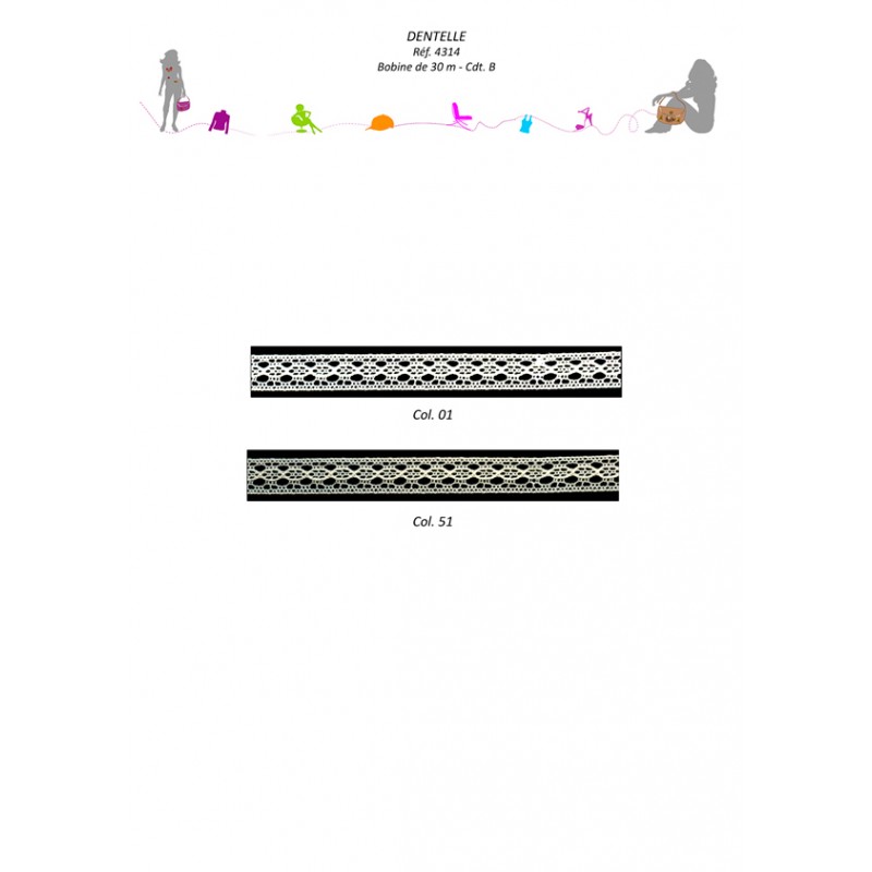 Stephanoise S4314 - DENTELLE COTON