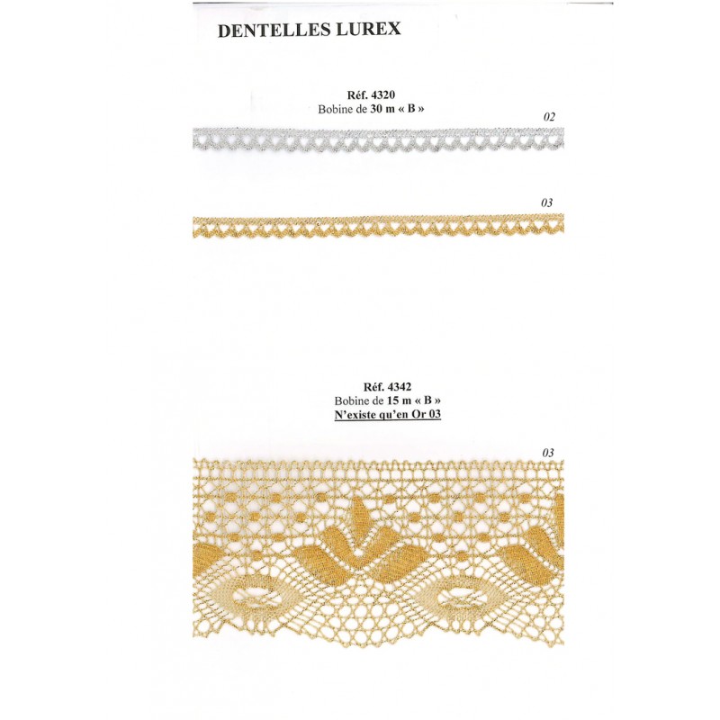 Stephanoise S4320 - DENTELLE METAL