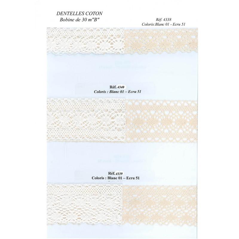 Stephanoise S4338 - DENTELLE COTON