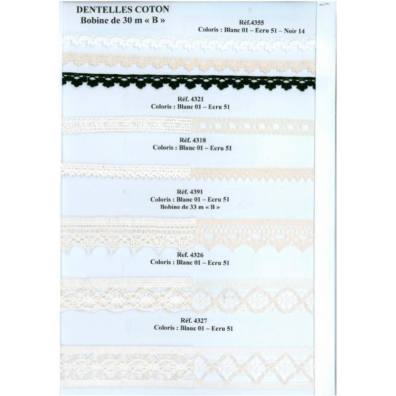 Stephanoise S4355 - DENTELLE COTON