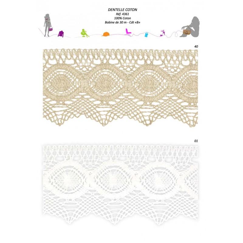 Stephanoise S4361 - DENTELLE LIN