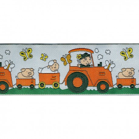 stephanoise S4652 - GALON "VOITURES" 38MM