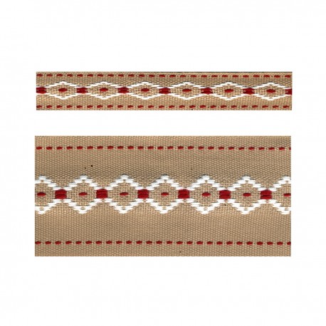 stephanoise S4718 - GALON FANTAISIE LOSANGES