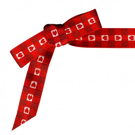 stephanoise S4752 - GALON DAMIER COEURS