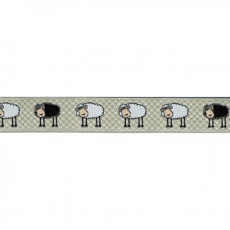 stephanoise S4829 - GALON JACQUARD MOUTONS