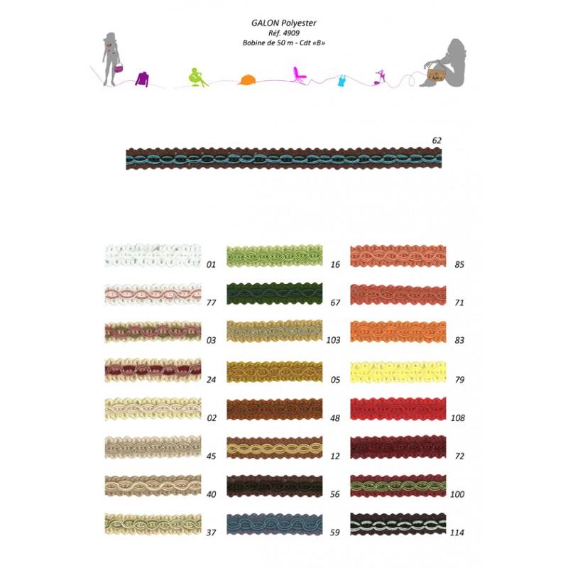 Stephanoise S4909 - GALON POLYESTER