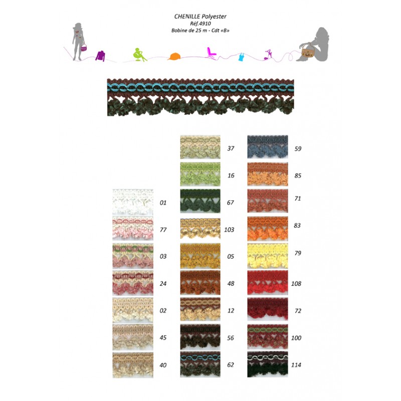 Stephanoise S4910 - CHENILLE VOILAGES