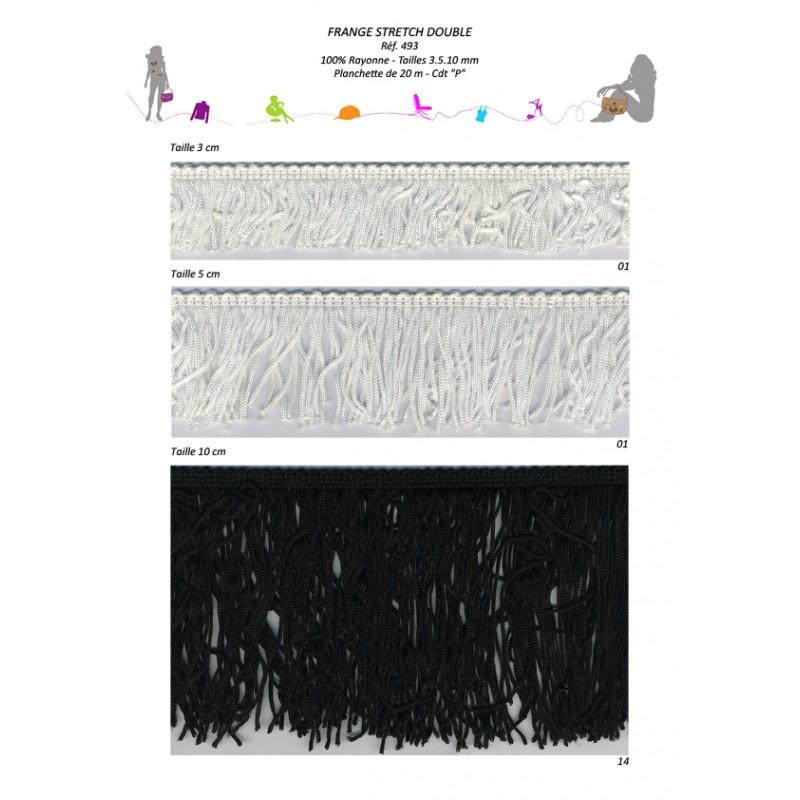Stephanoise S493 - FRANGE STRETCH DOUBLE