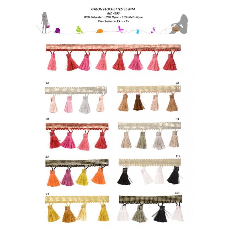 Stephanoise S4993 - GALON FLOCHETTES