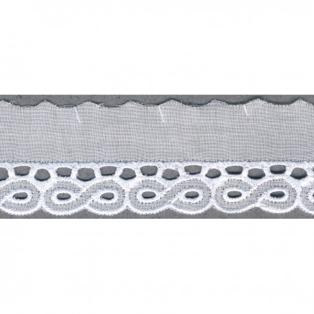stephanoise S5277 - BRODERIE ANGLAISE 30 MM
