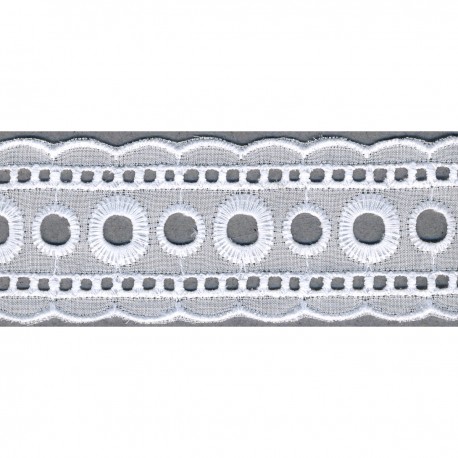 stephanoise S5278 - BRODERIE ENTRE-DEUX 40 MM