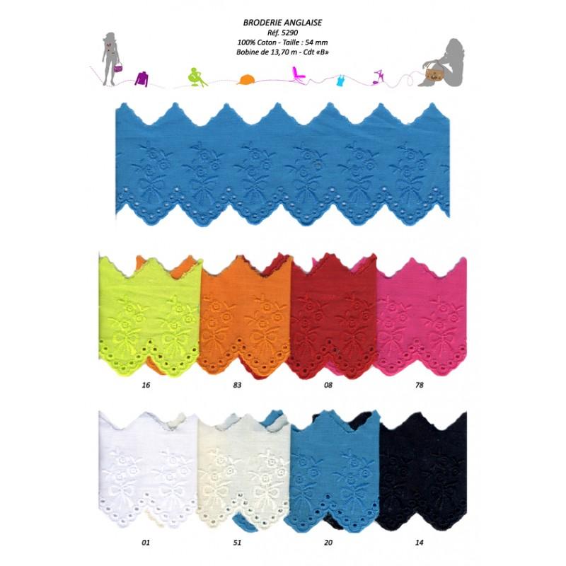 Stephanoise S5290 - BRODERIE ANGLAISE 54 MM