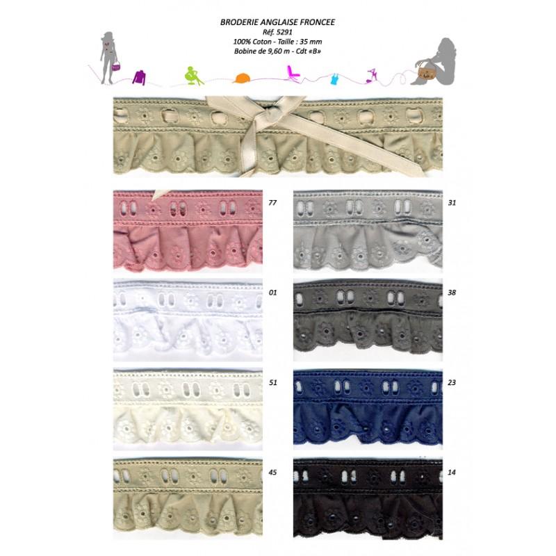 Stephanoise S5291 - BRODERIE ANGLAISE 35 MM