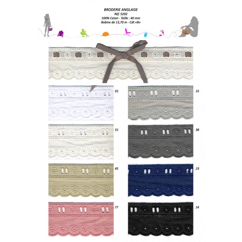 Stephanoise S5292 - BRODERIE ANGLAISE