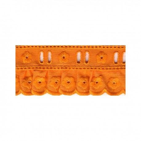 stephanoise S5293 - BRODERIE ANGLAISE FRONCEE